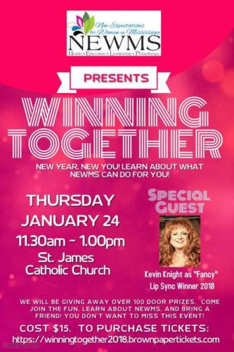 2019 Winning Together Flier